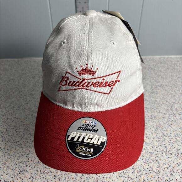 NWT Vintage 2007 Budweiser Official Pitcap Chase New Dale Earnhardt Jr 8 Hat Cap - Picture 1 of 6